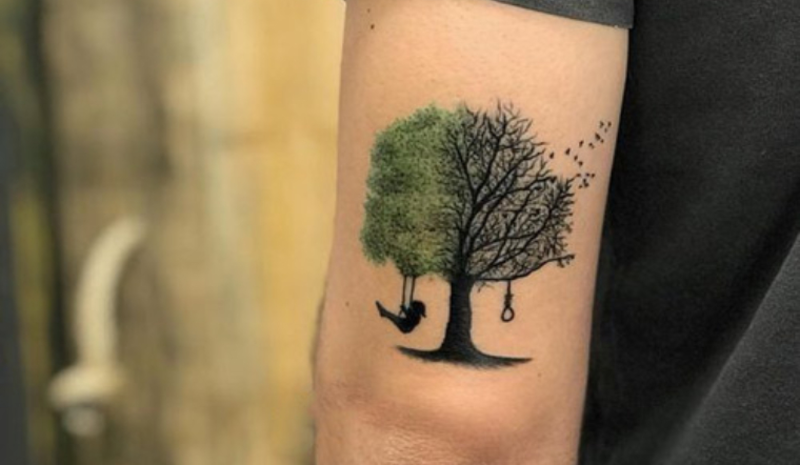 earth element tattoo