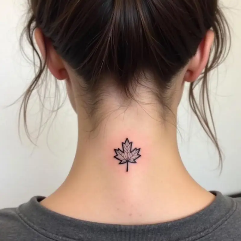 female wood element tattoo