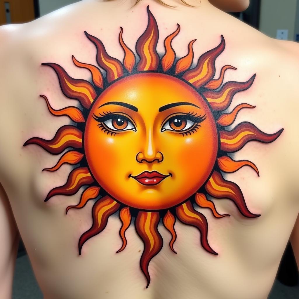 fire element tattoo
