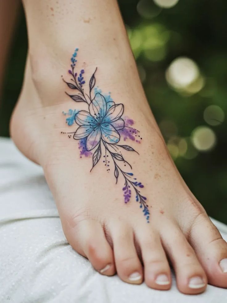 Your foot is a versatile, personal canvas - keep your story private in boots or share it with the world in sandals.