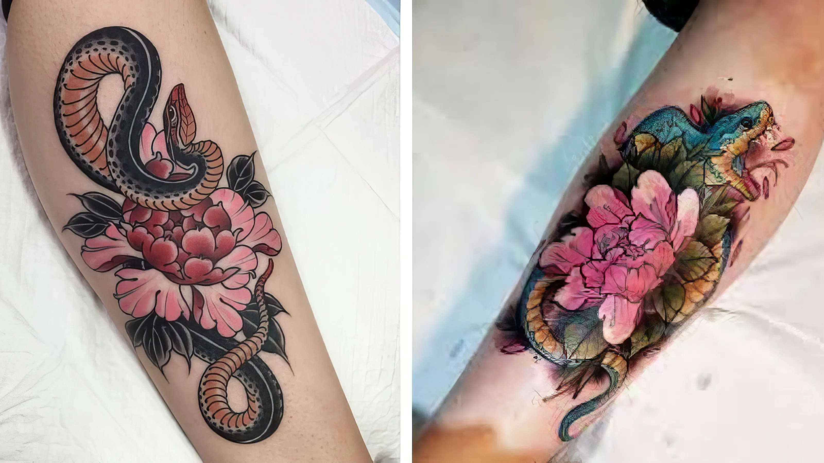full arm dragon tattoo