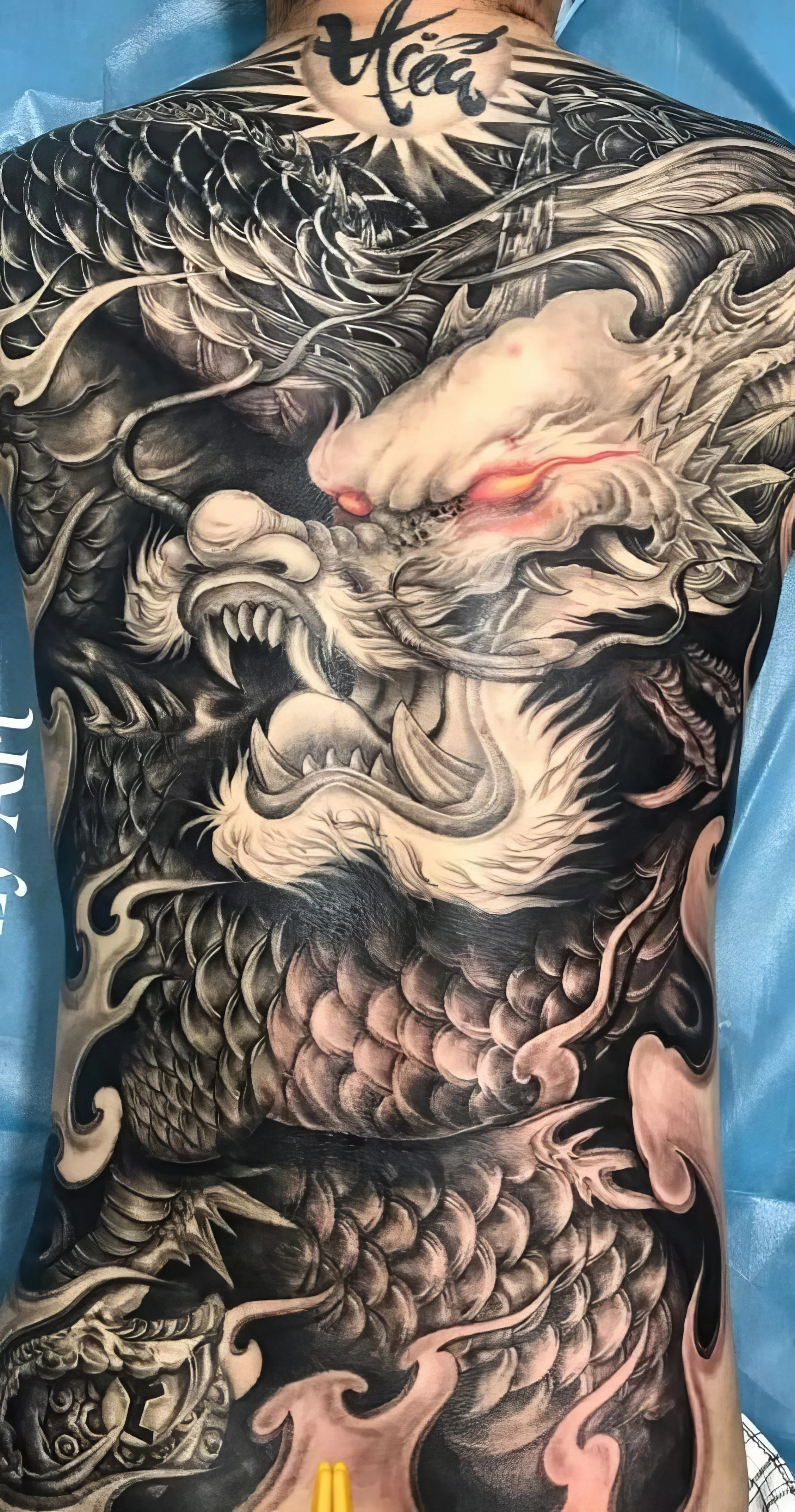 full back dragon tattoo