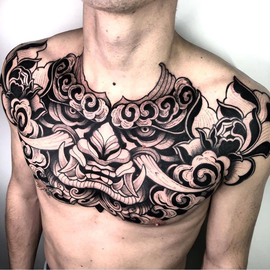 full chest tattoos for men
