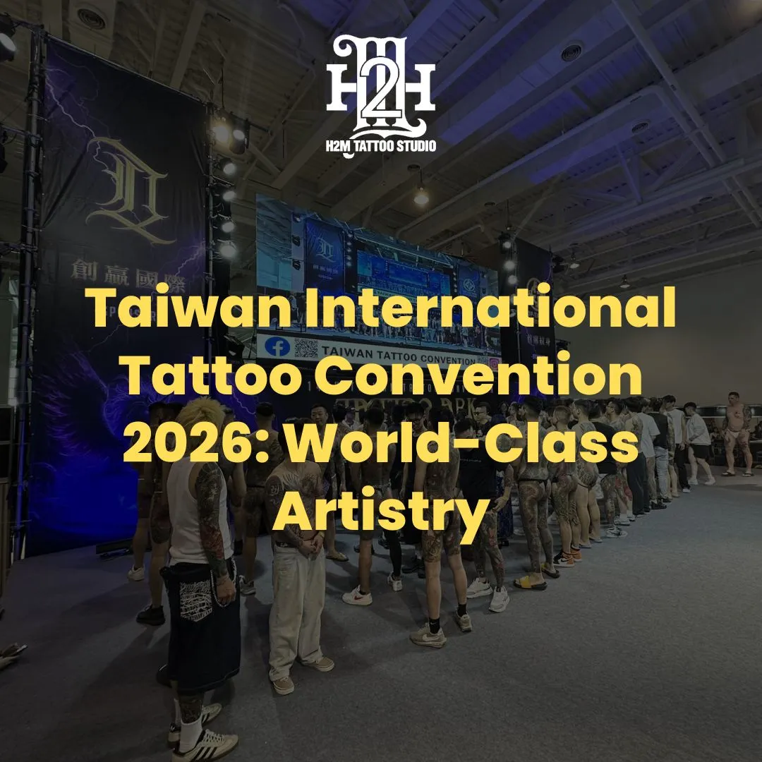 H2M Tattoo Studio Triumphs at Taiwan International Tattoo Convention ...