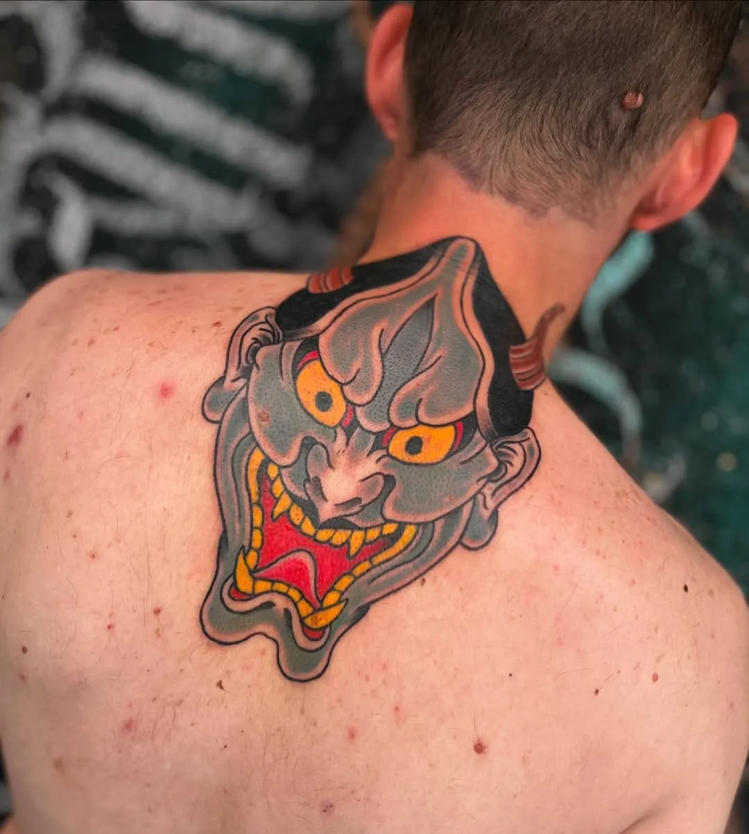 Half back Japanese tattoo