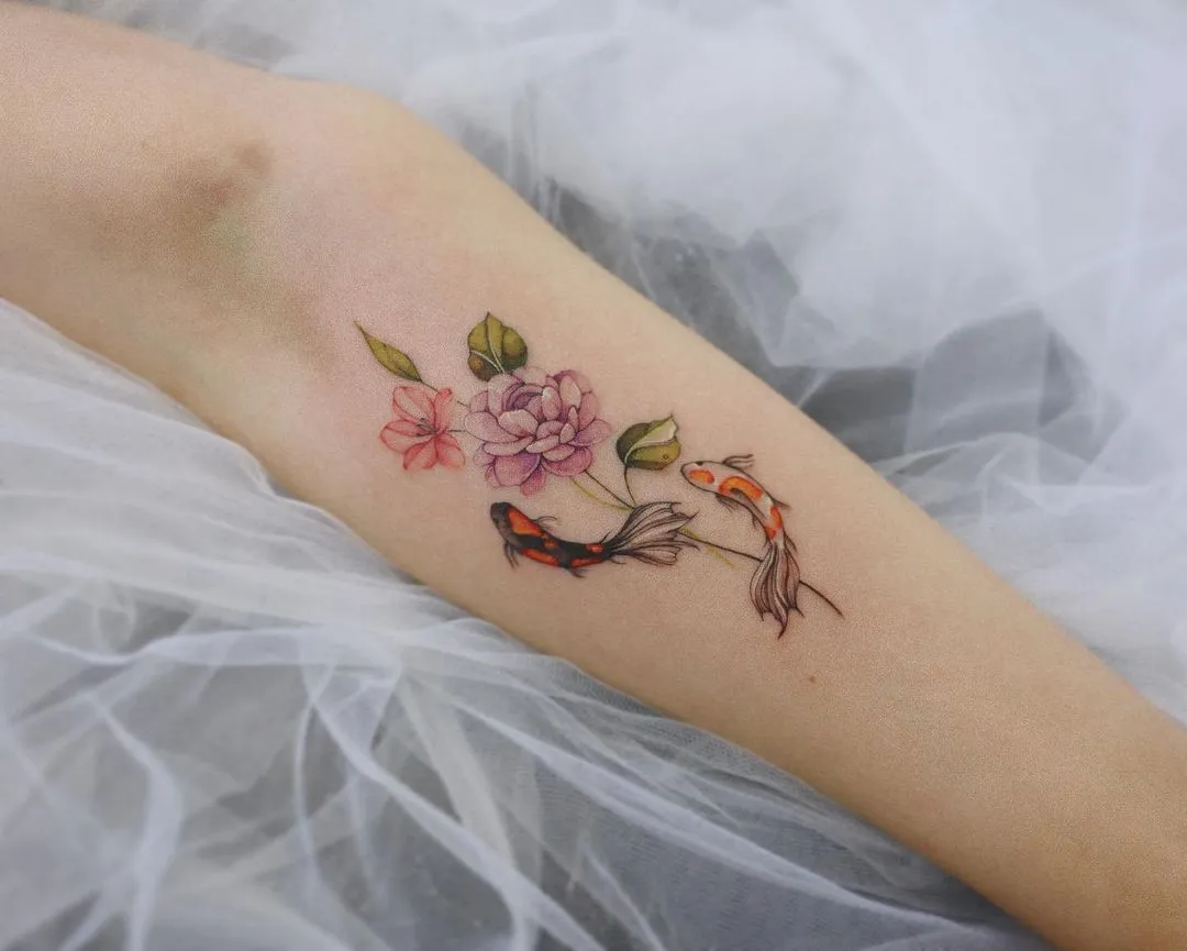 26+ Hình Xăm Cá Chép Ở Nữ Đẹp: Biểu Tượng Của Thành Công Và Thanh Cao