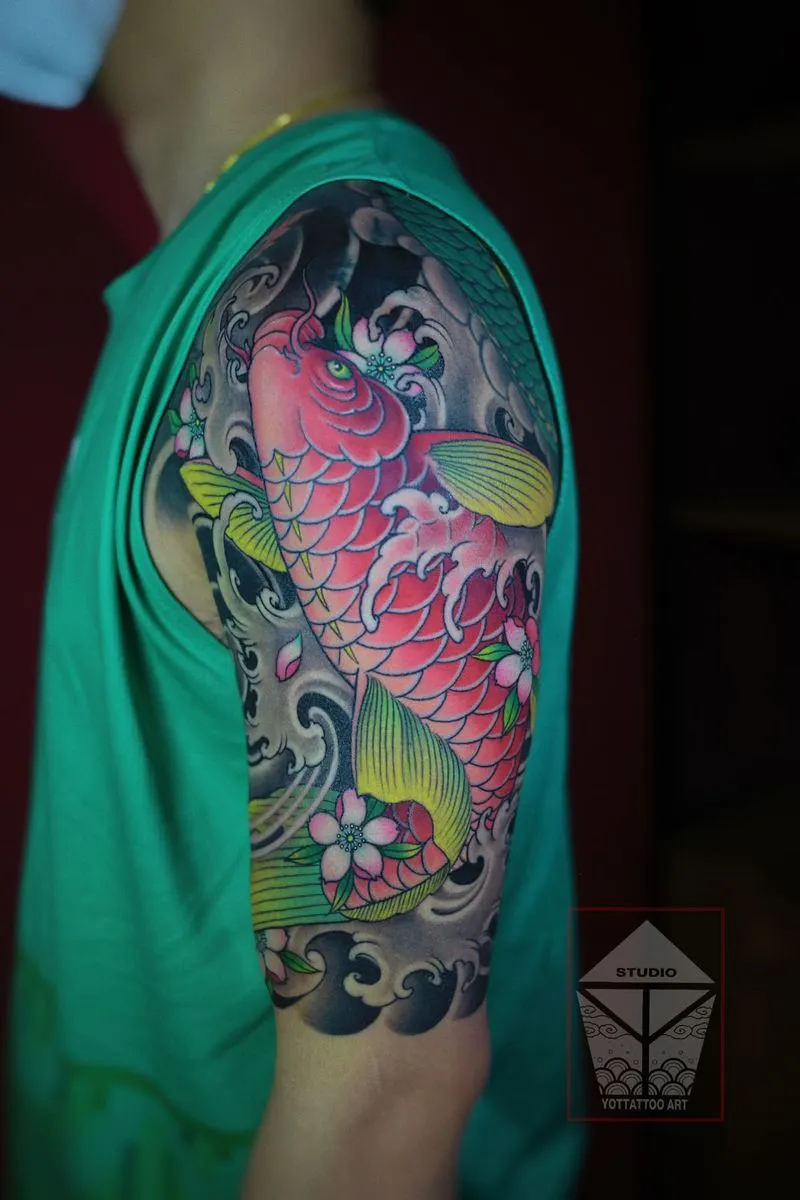 Gợi Ý Top 15+ Mẫu Hình Xăm Cá Chép Cho Nam Giới Mang Ý Nghĩa Bản Lĩnh