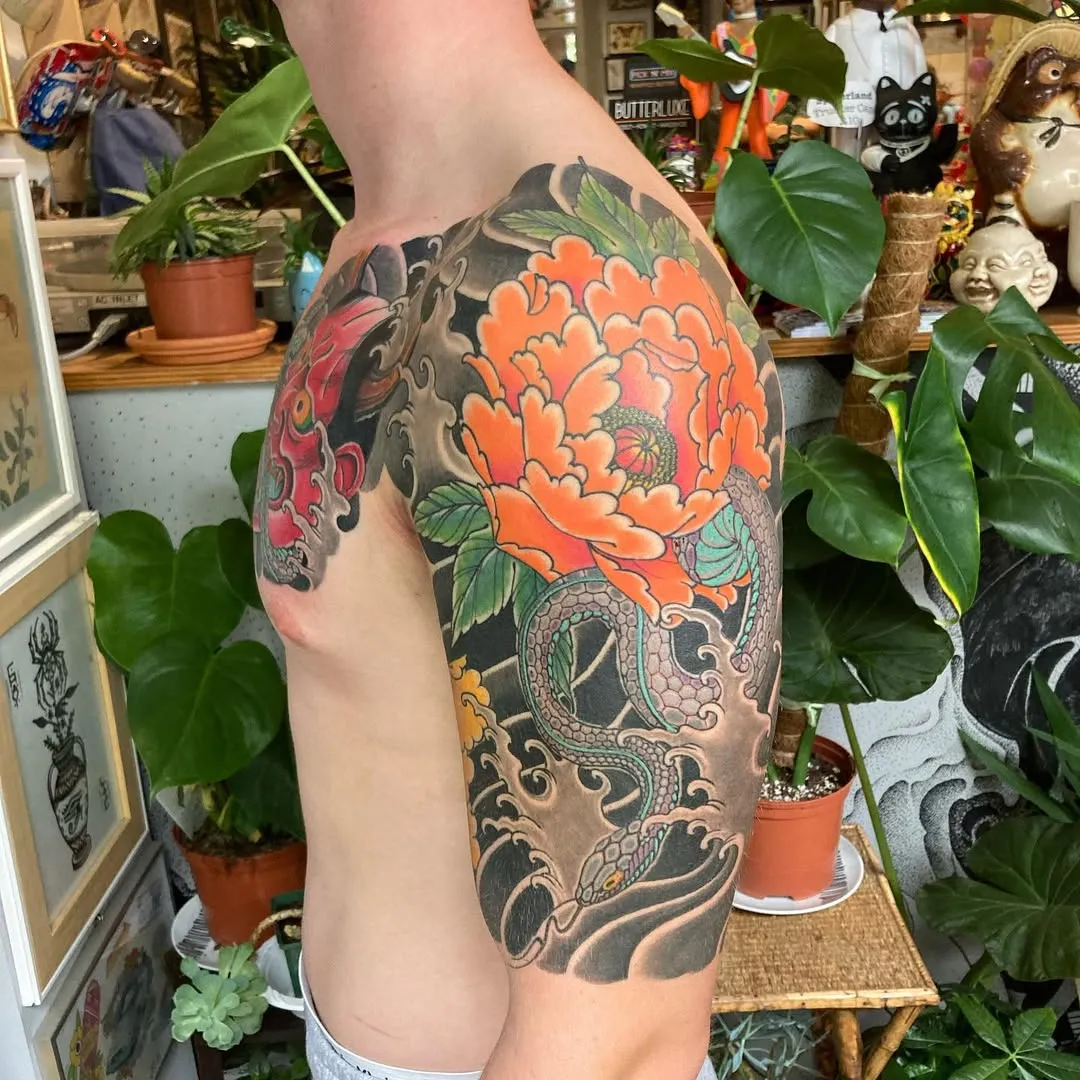 30+ Traditional Japanese Bicep Tattoo Designs You'll Want To Try