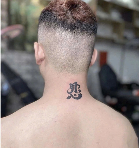 mini chinese character tattoo