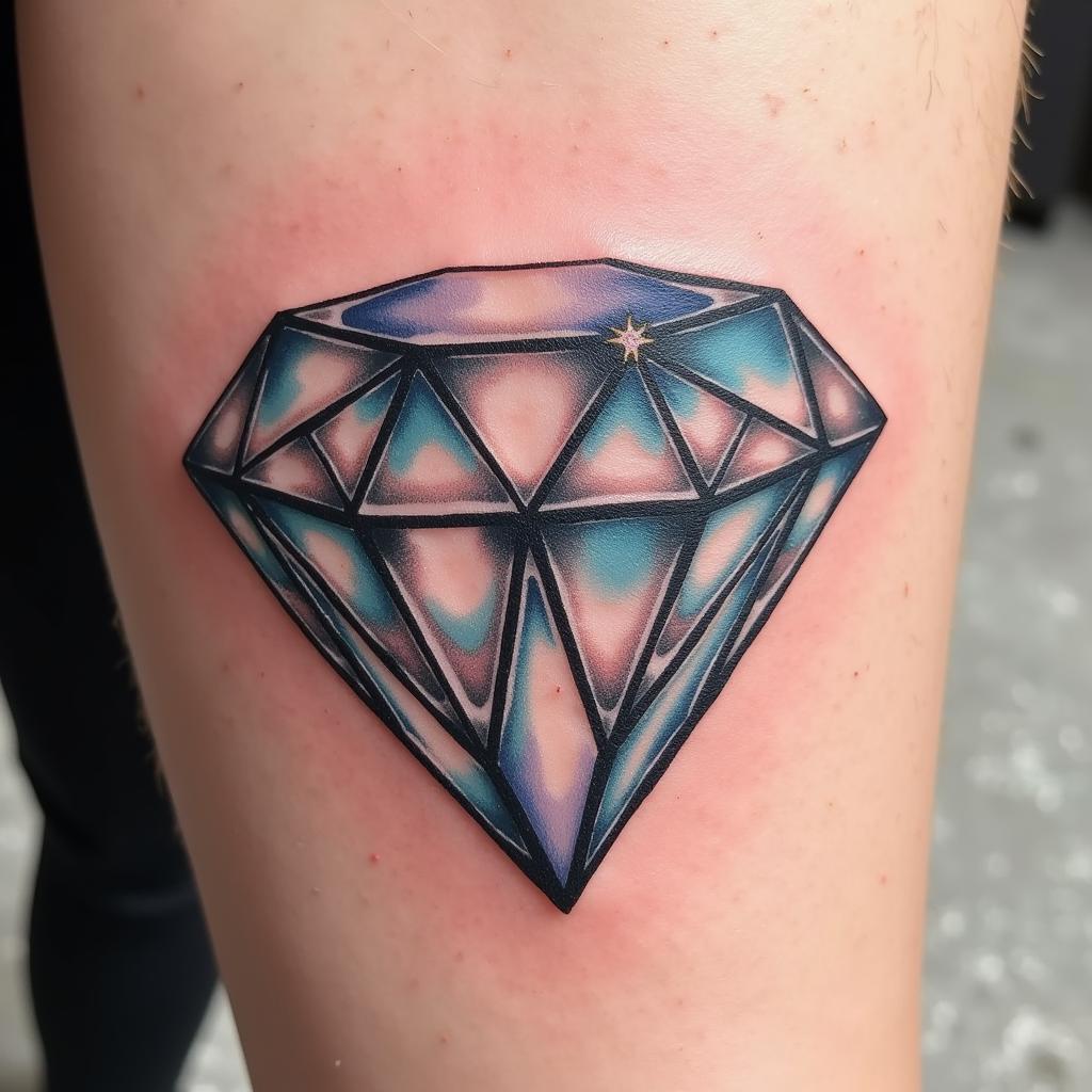 hình xăm tiền tài