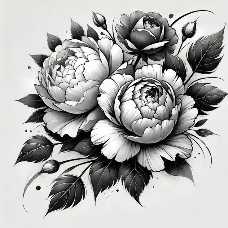 50+ Beautiful Peony Tattoo Ideas Suitable For All Tattoo Locations