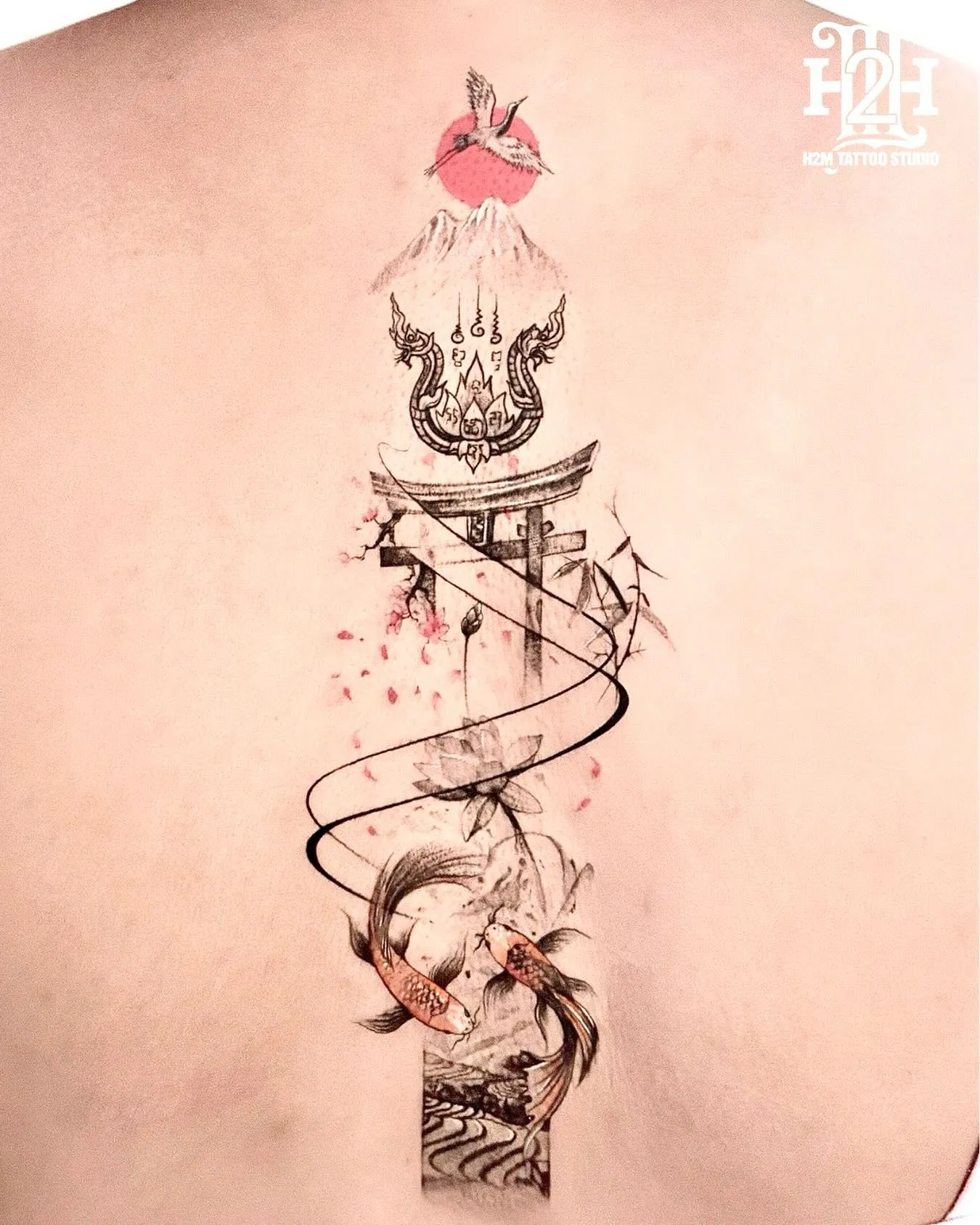 Spine Tattoos for Men: Styles, Pain & Design Ideas