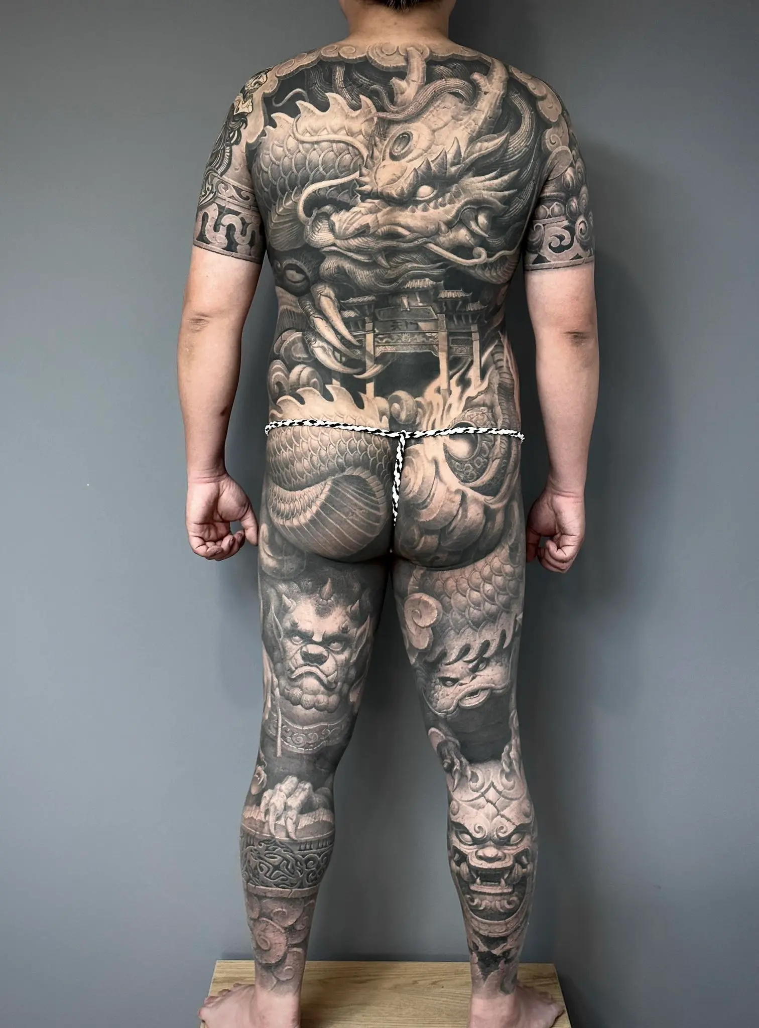 Custom tattoo artwork by Vietnamese tattoo artist Hoang Minh Duc