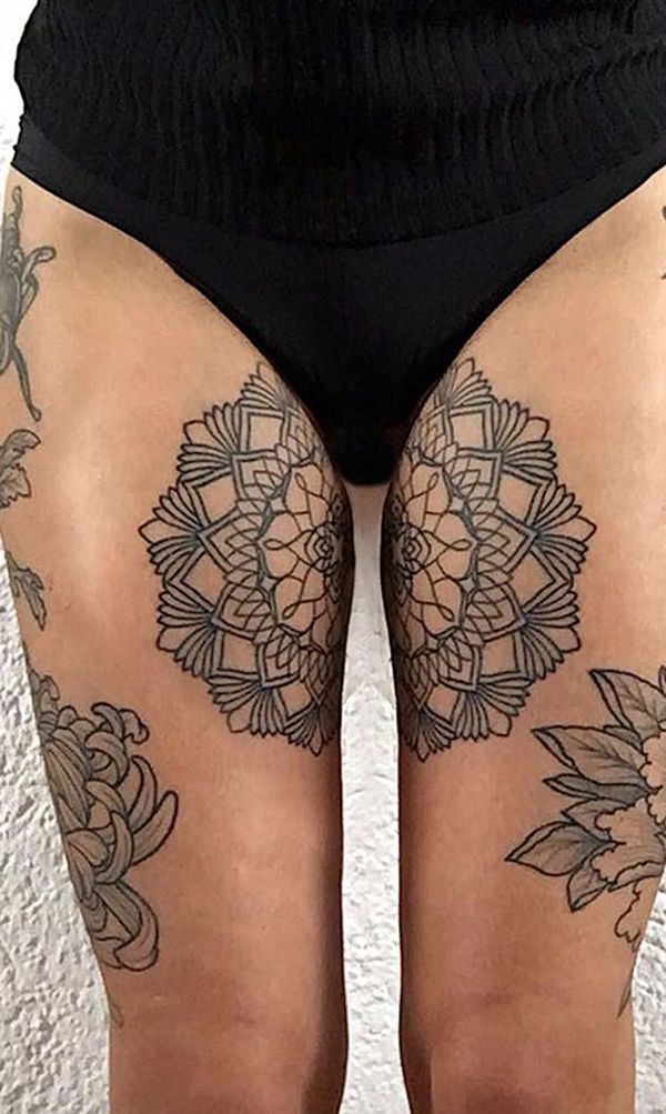 A delicate and intimate spot, perfect for private, meaningful designs that wrap with your natural curves.