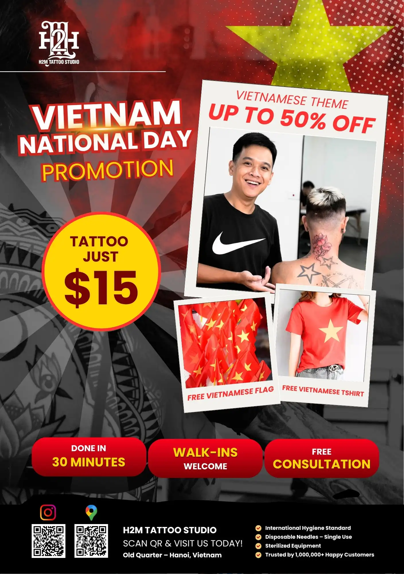 chương trình khuyến mãi lễ 30/4 và 1/5
