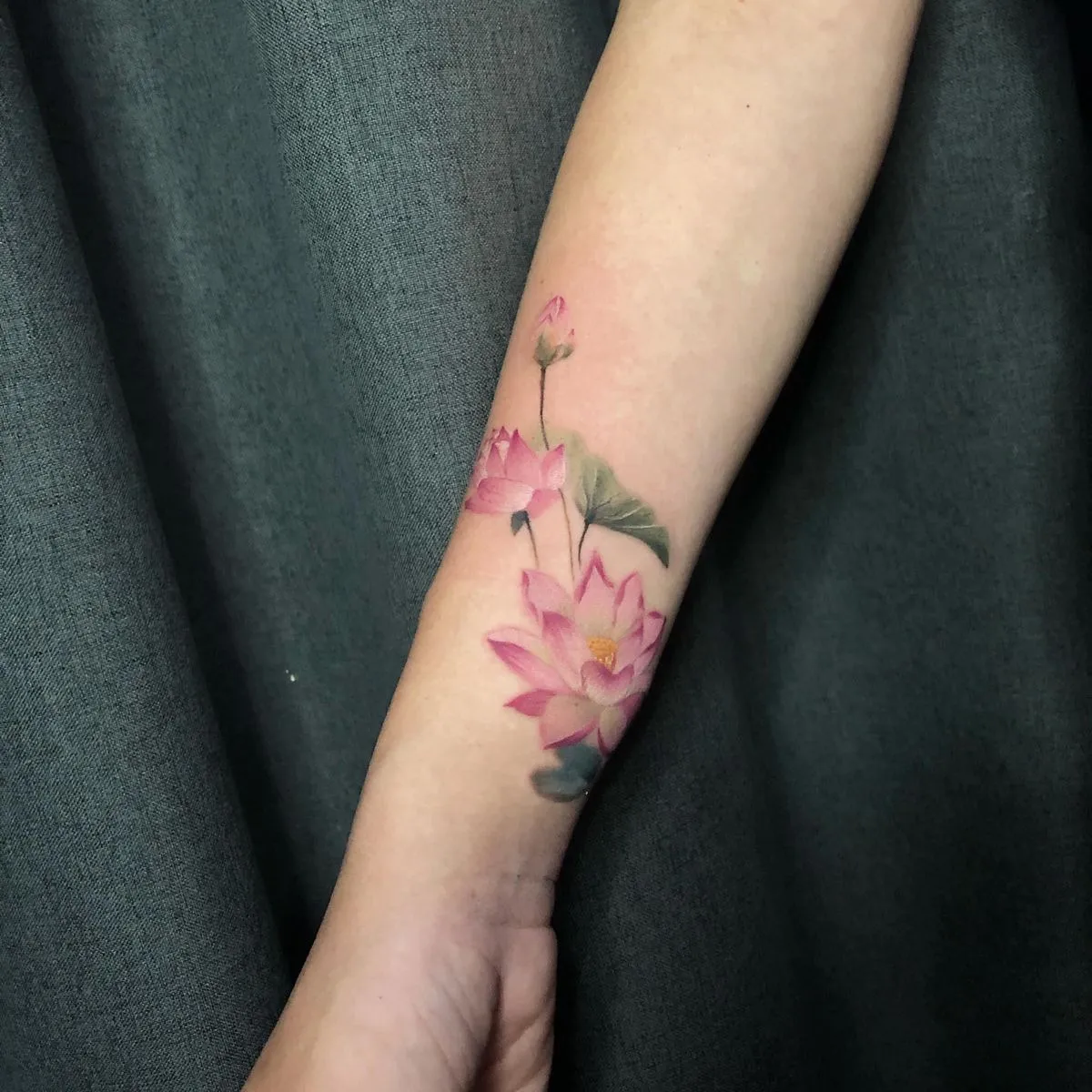 Lotus tattoo national symbol