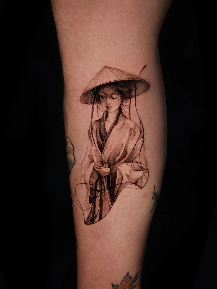 Vietnamese women's tattoos vary by region