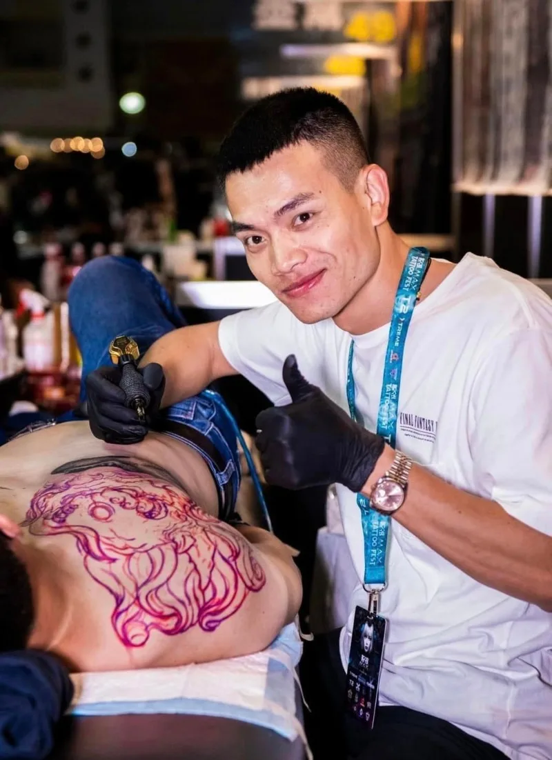 xăm hình hà nội Hoàng Minh Tattoo