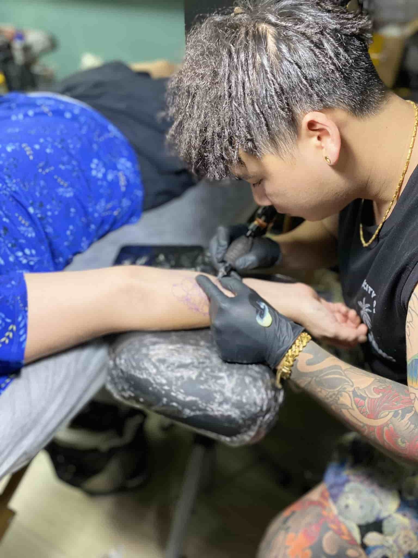 Japanese tattoo in Hanoi