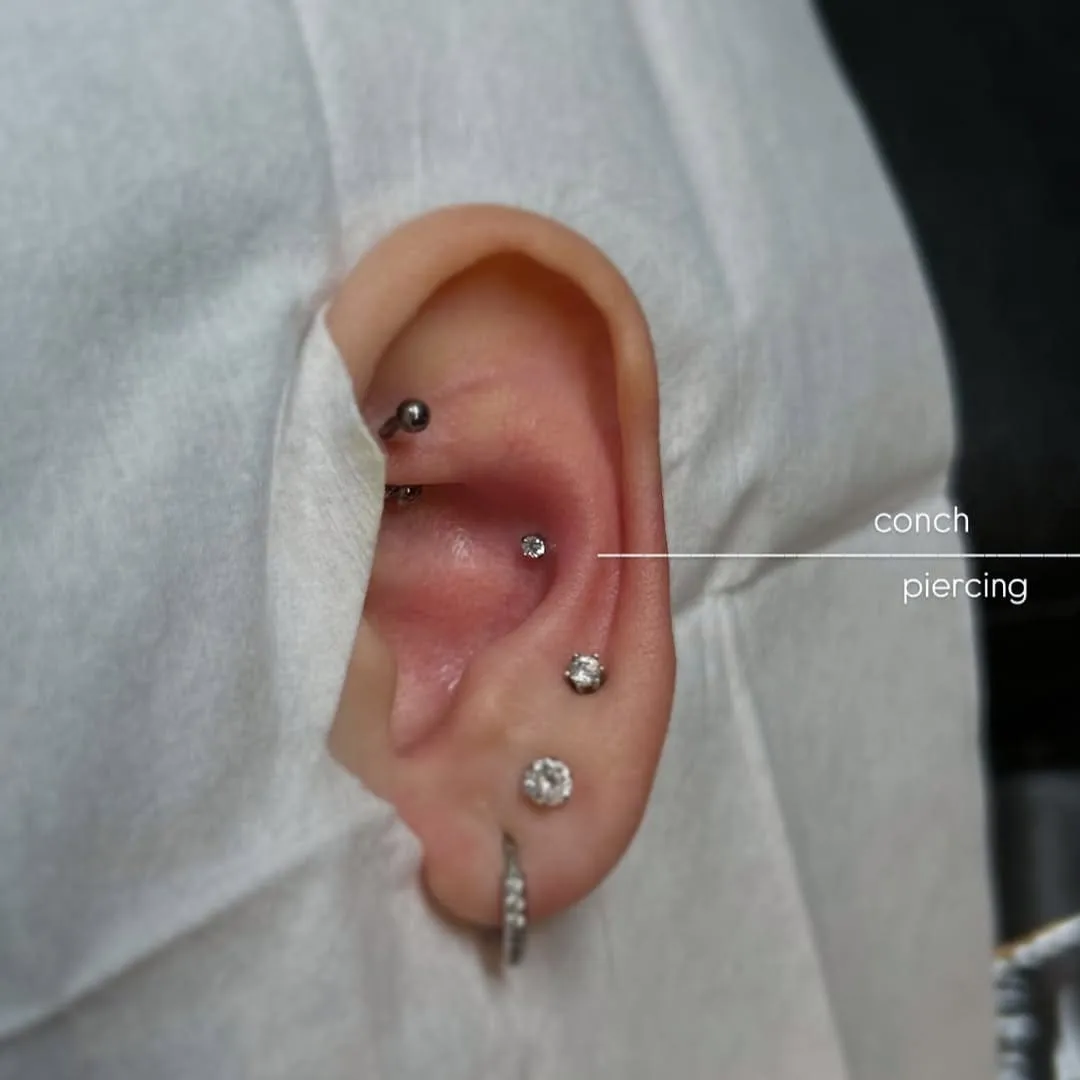 Conch Piercing: A Statement of Style and Artistry at the Heart of the Ear