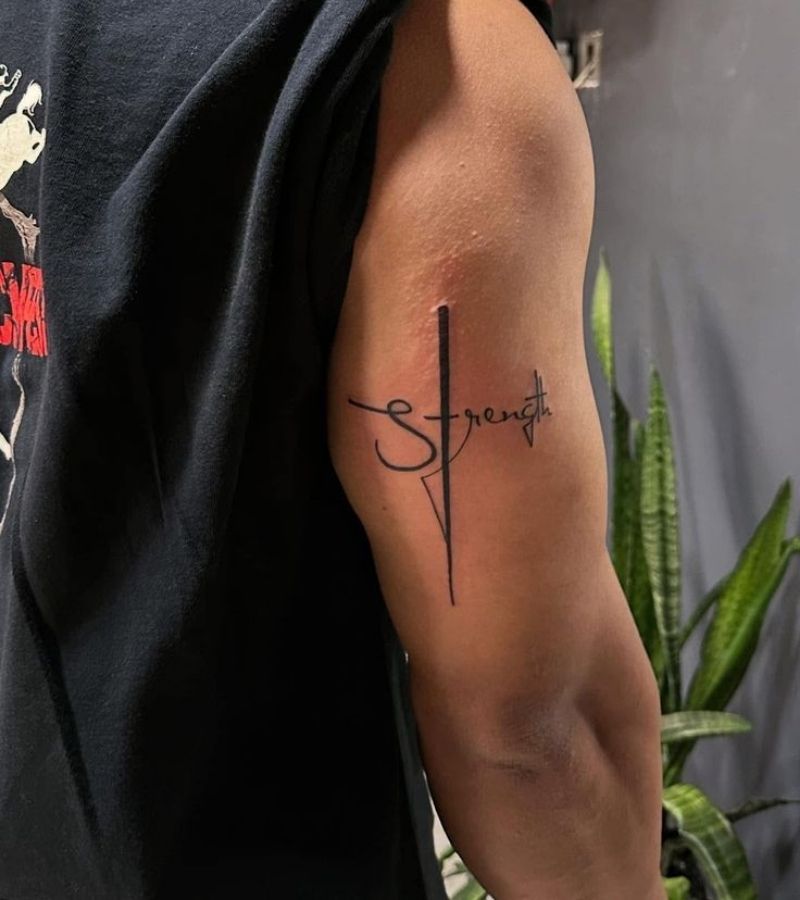 bicep tattoos for men