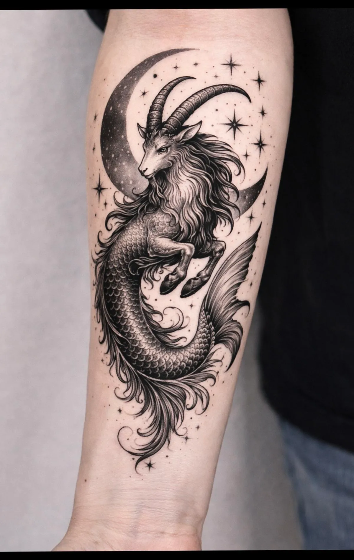 Best Capricorn Tattoo Ideas for Men - H2M Tattoo Studio