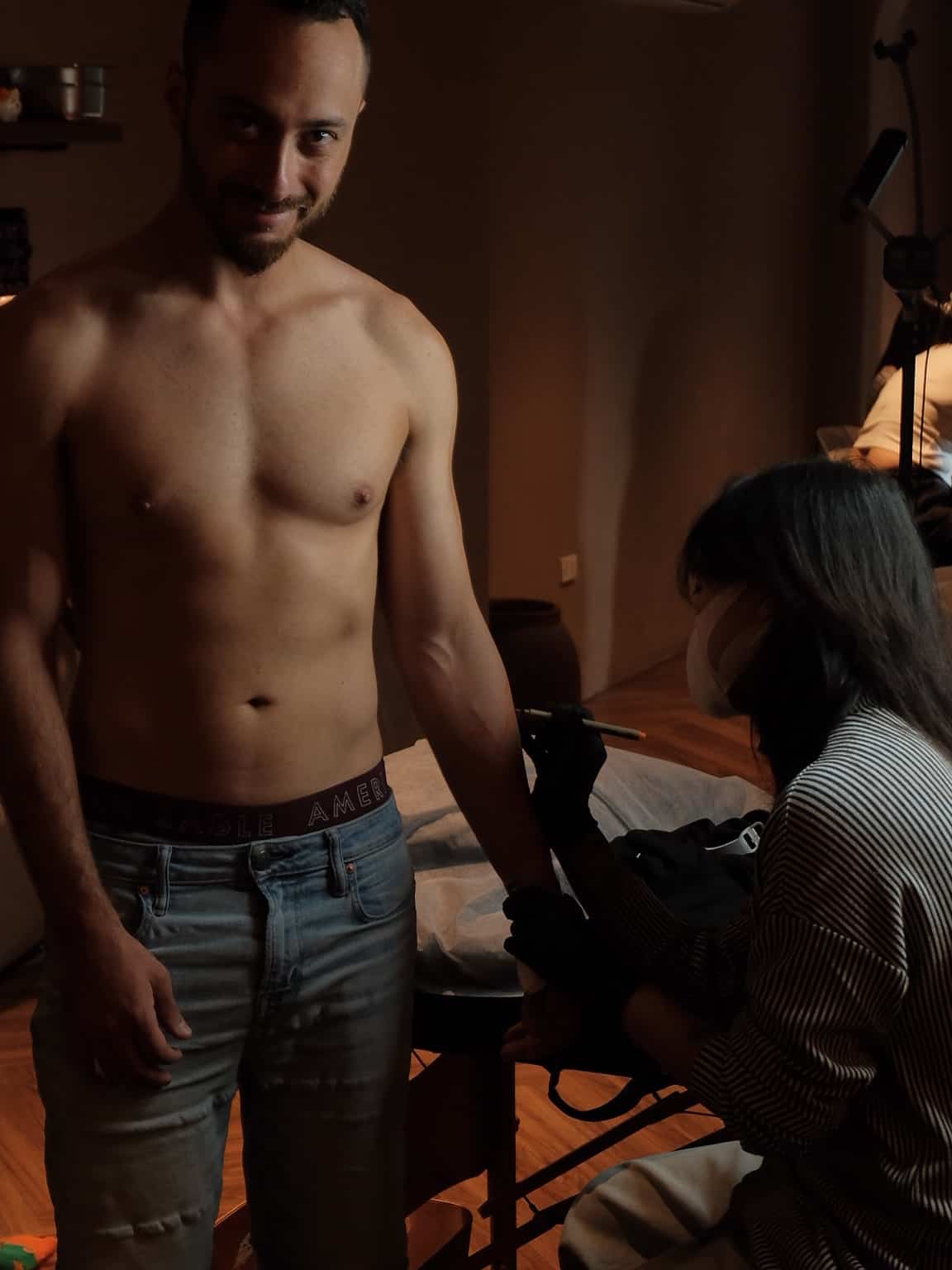 chinese tattoo in hanoi