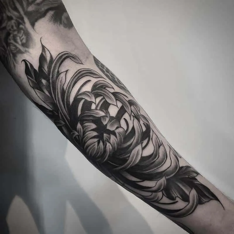 Chrysanthemum Tattoo For Men: Styles, Meanings & Placement Guide