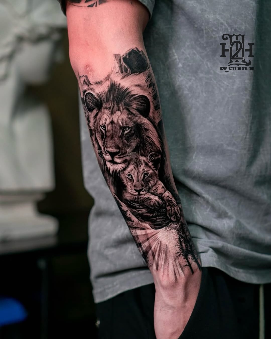 xăm mực đen có phai không