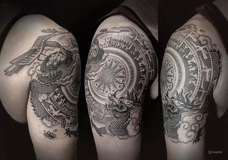 50+ Best Dong Son Drum Tattoo Designs With Impressive Meanings