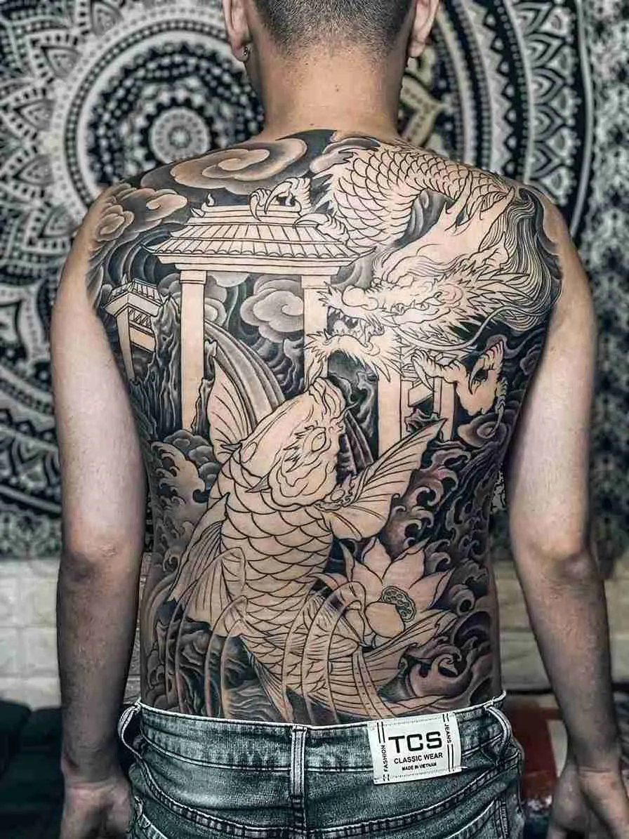 Top 17 Most Majestic Dragon Koi Fish Tattoo Designs for 2026