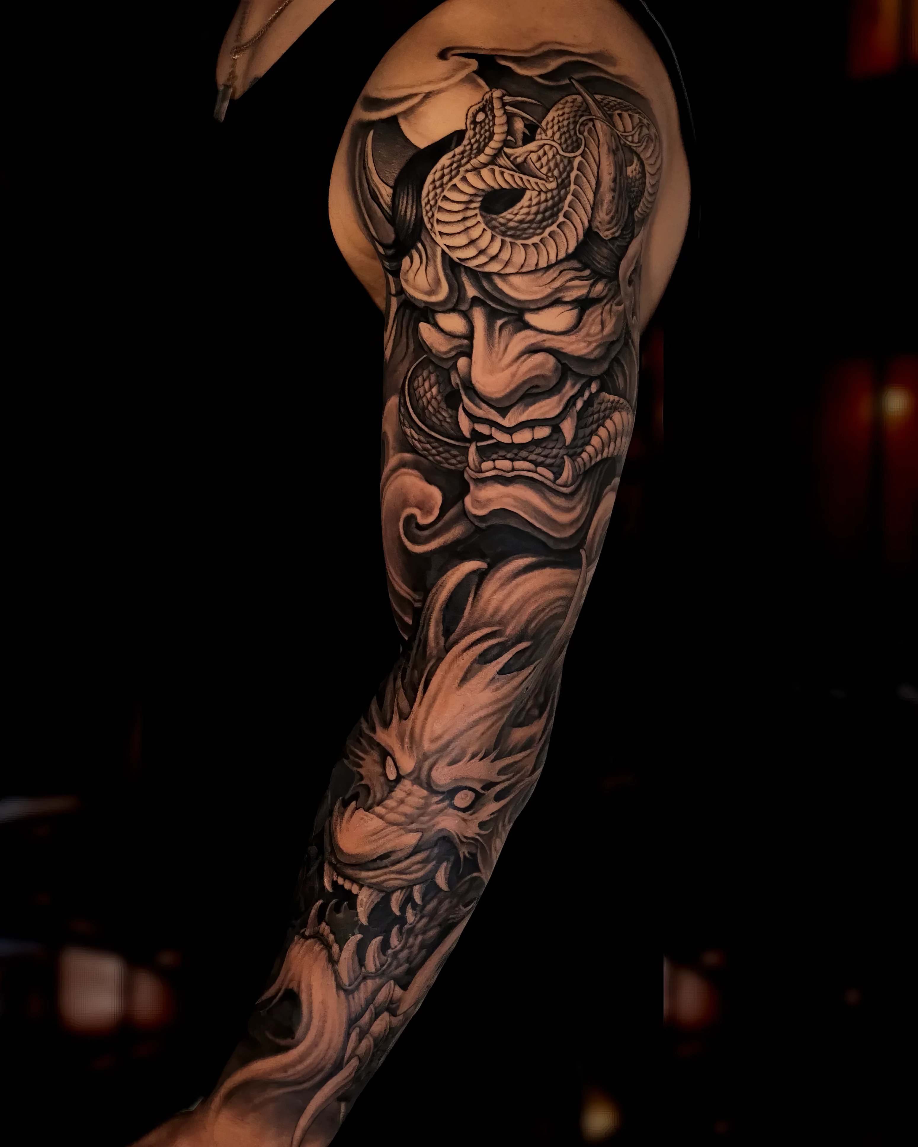 dragon tattoo in hanoi