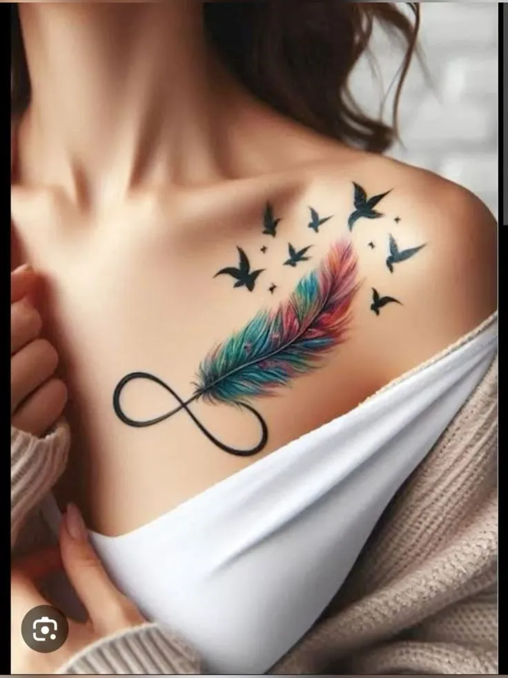 TOP 5 Most Unique Feather Tattoo Combinations For 2026