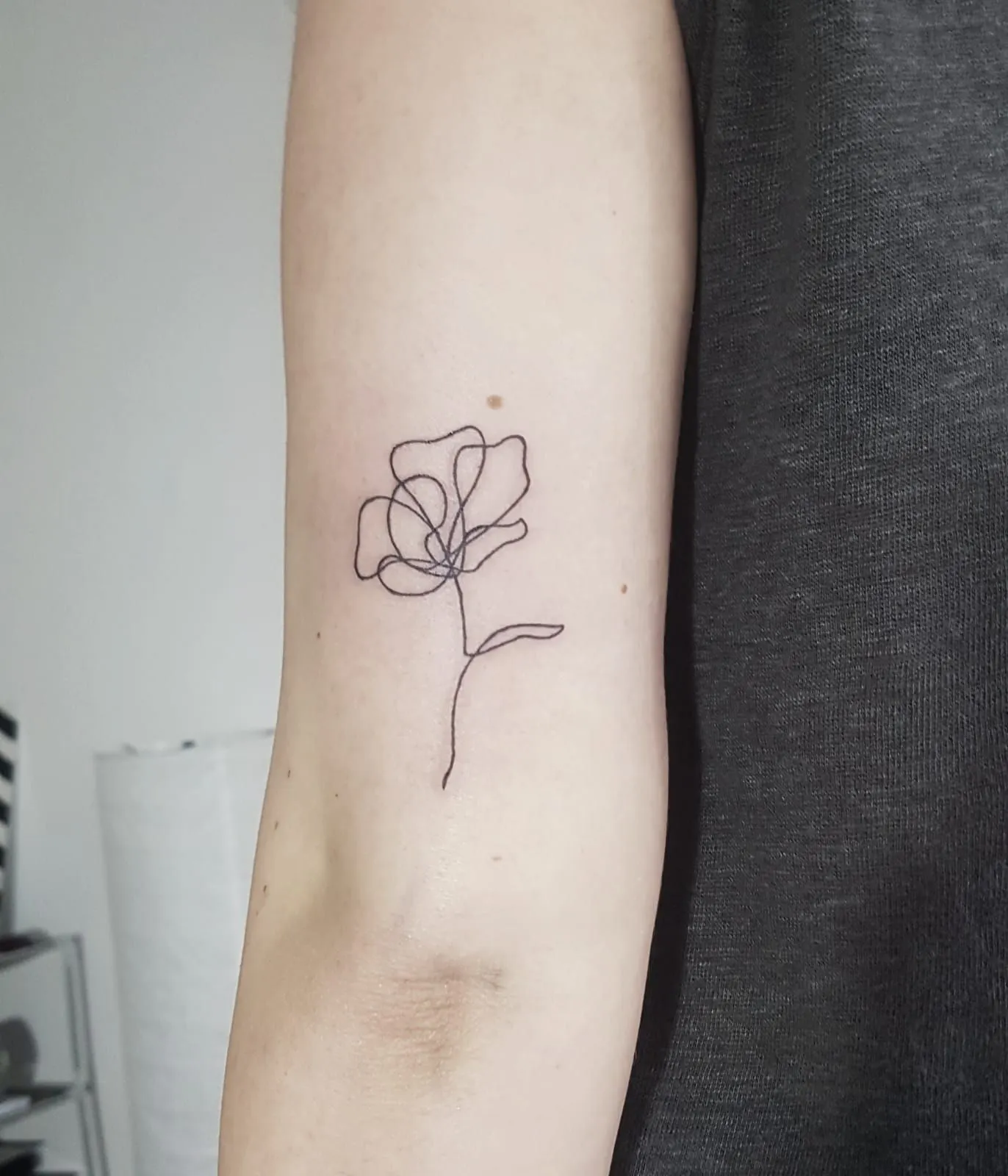 flowers in japanese tattoos