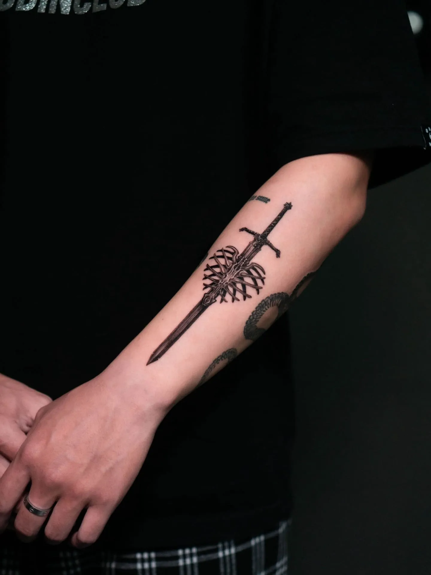 Graphic Tattoo - abstract