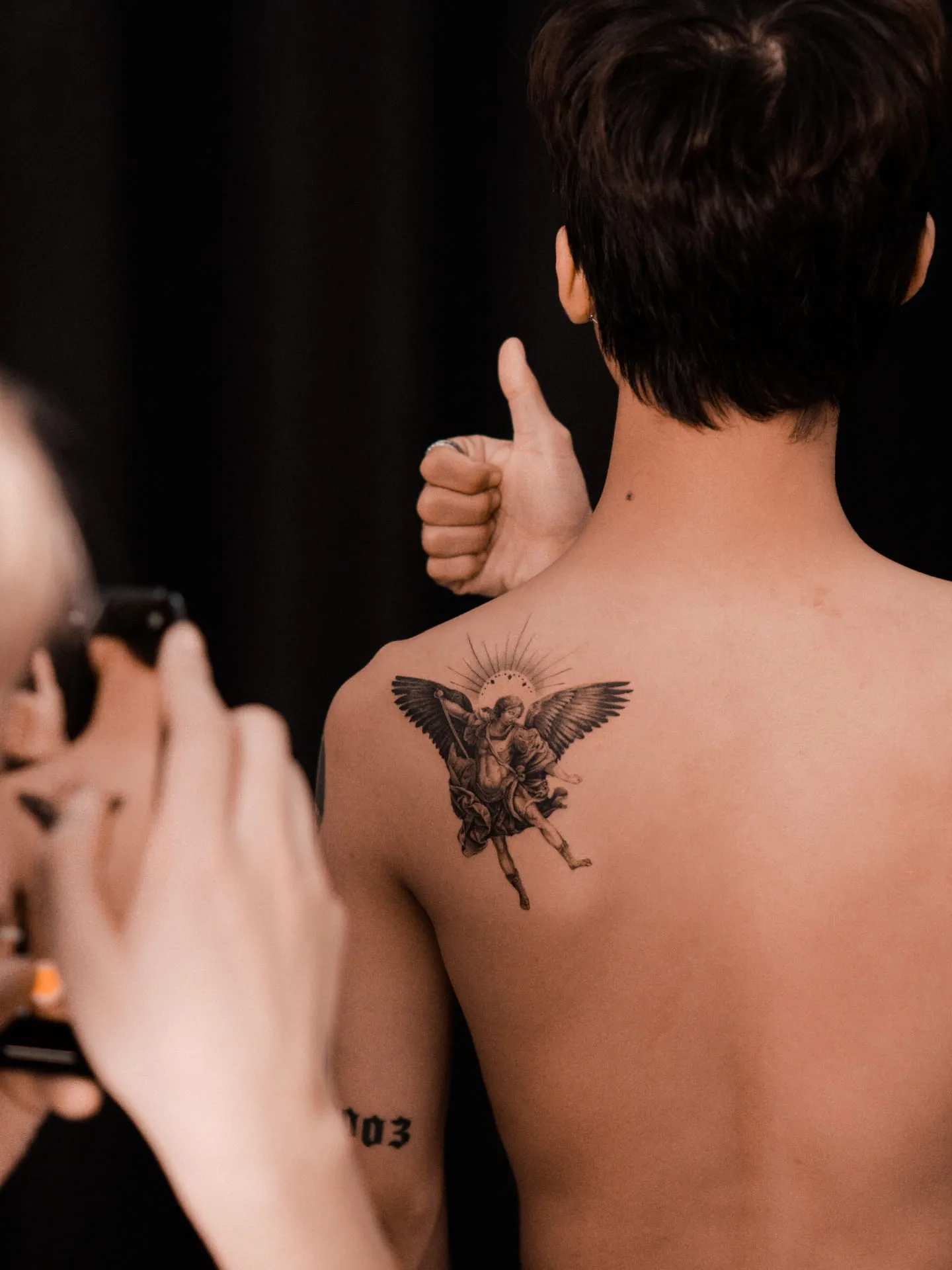 Graphic Tattoo - back piece