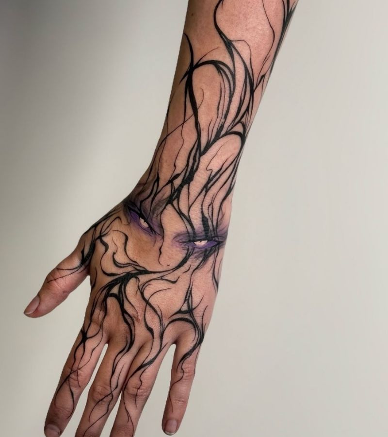 hand tattoos for men