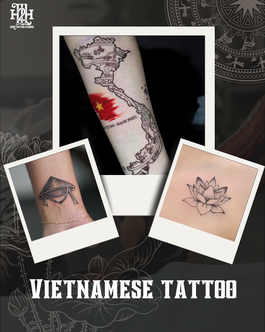 hình xăm yêu nước việt nam