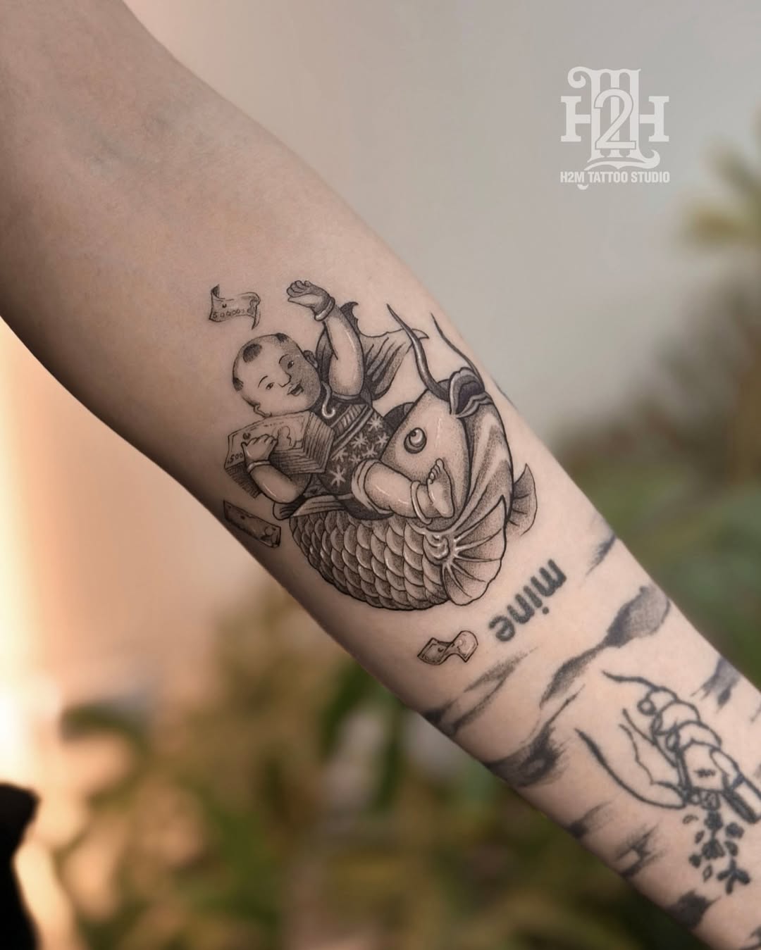 hình xăm yêu nước việt nam