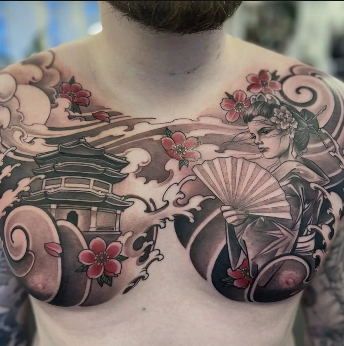 5+ Phong Cách Hình Xăm Ngực Nhật Cổ Đẹp Nhất 2026