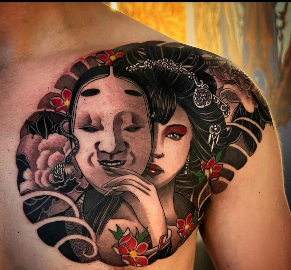 5+ Phong Cách Hình Xăm Ngực Nhật Cổ Đẹp Nhất 2026