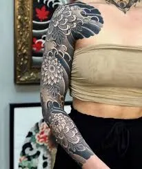 Top 100+ Japanese Chrysanthemum Flower Tattoo Ideas