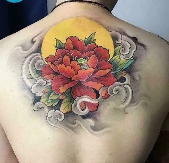 japanese chrysanthemum flower tattoo
