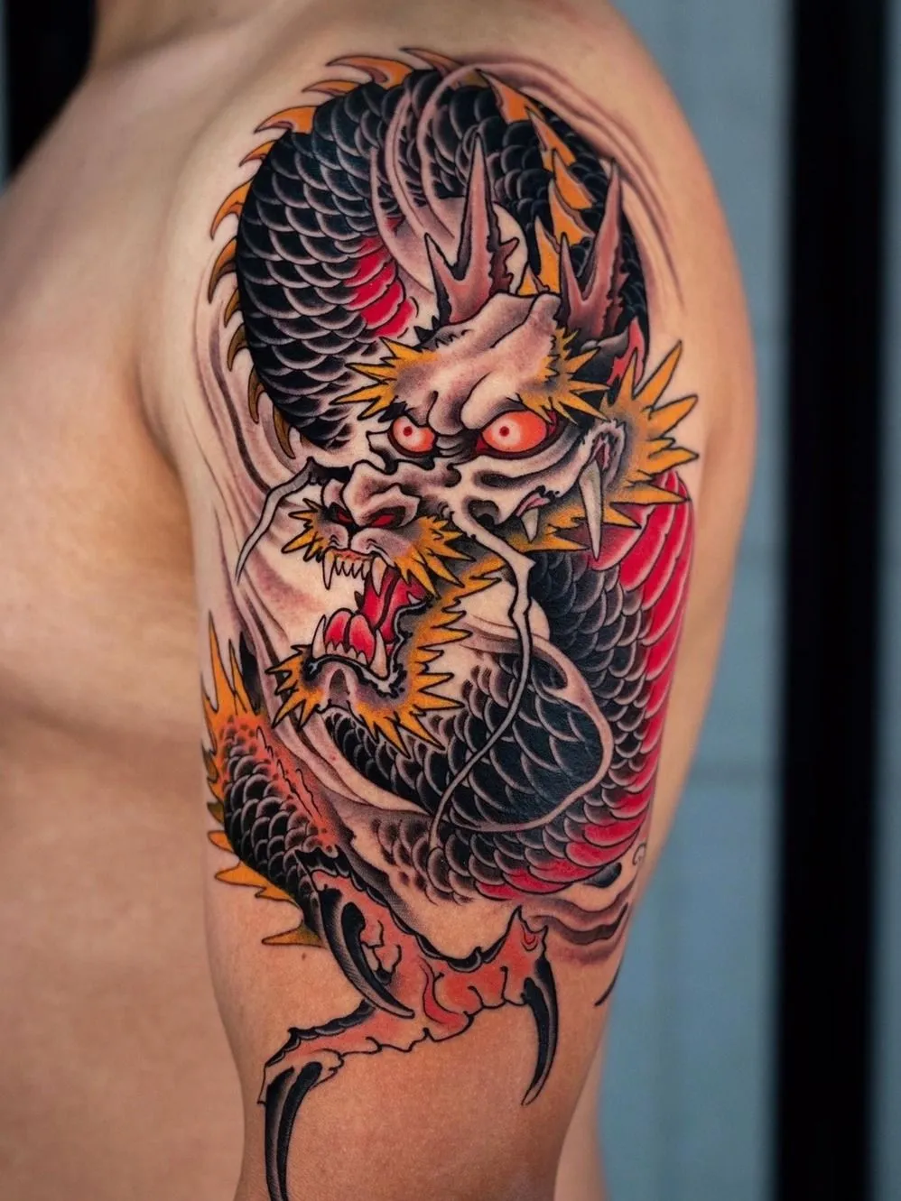 japanese dragon tattoo