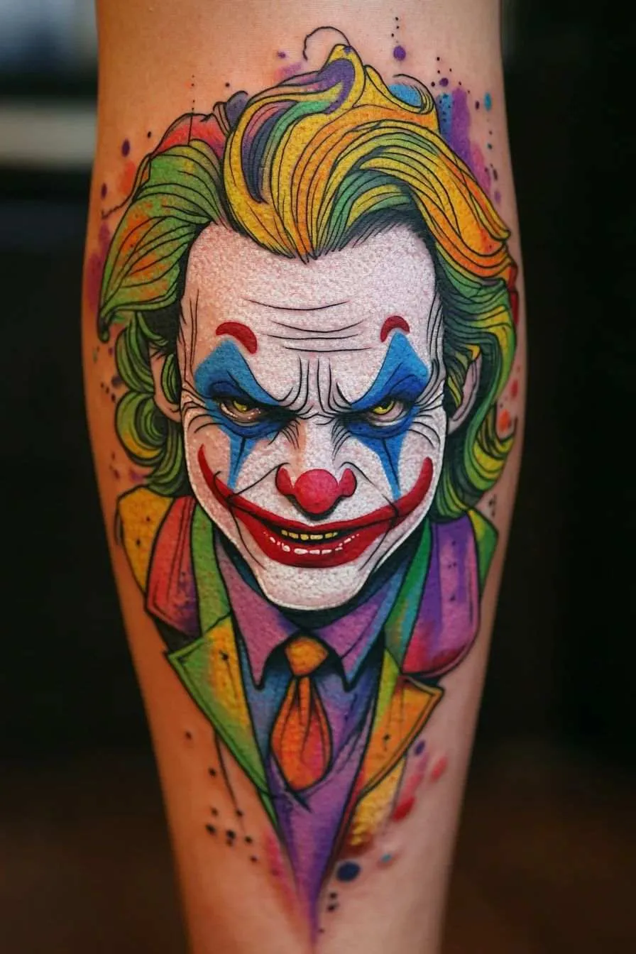 Top 13 hình xăm Joker độc đáo và đầy lôi cuốn