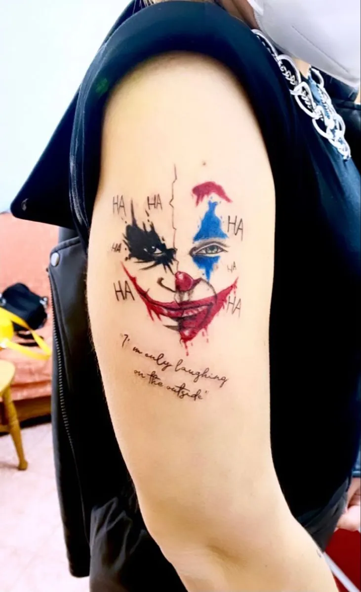H&igrave;nh xăm joker 