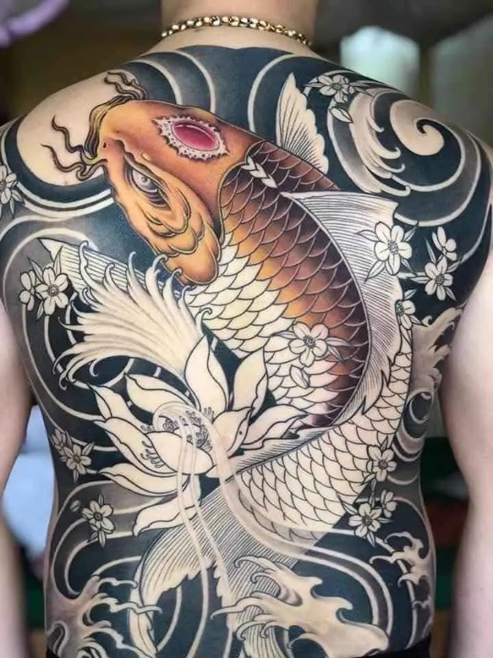 Top 10+ Most Majestic Koi Fish Back Tattoo Designs for 2026