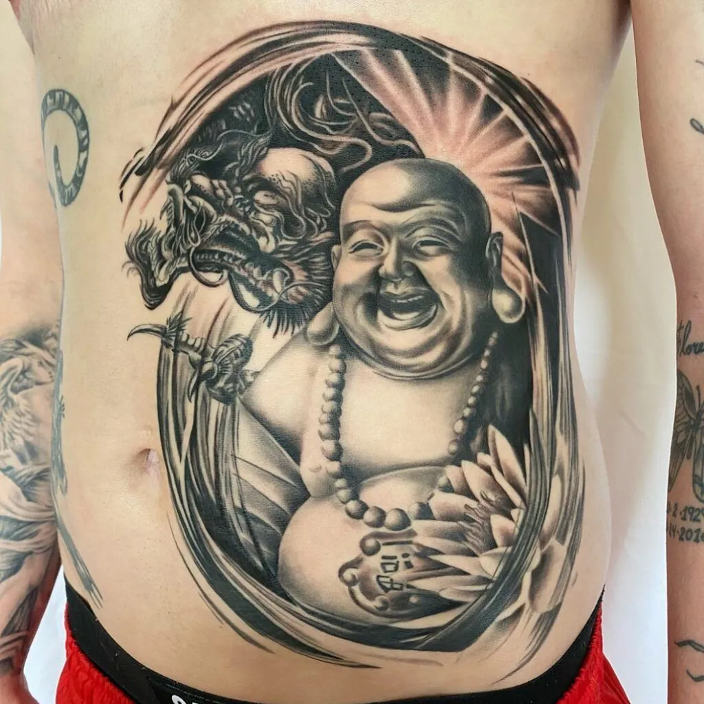 Carrying Happiness Forever: The Deep Significance of the Laughing Buddha Tattoo