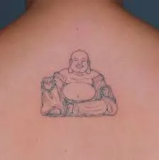 laughing buddha tattoo