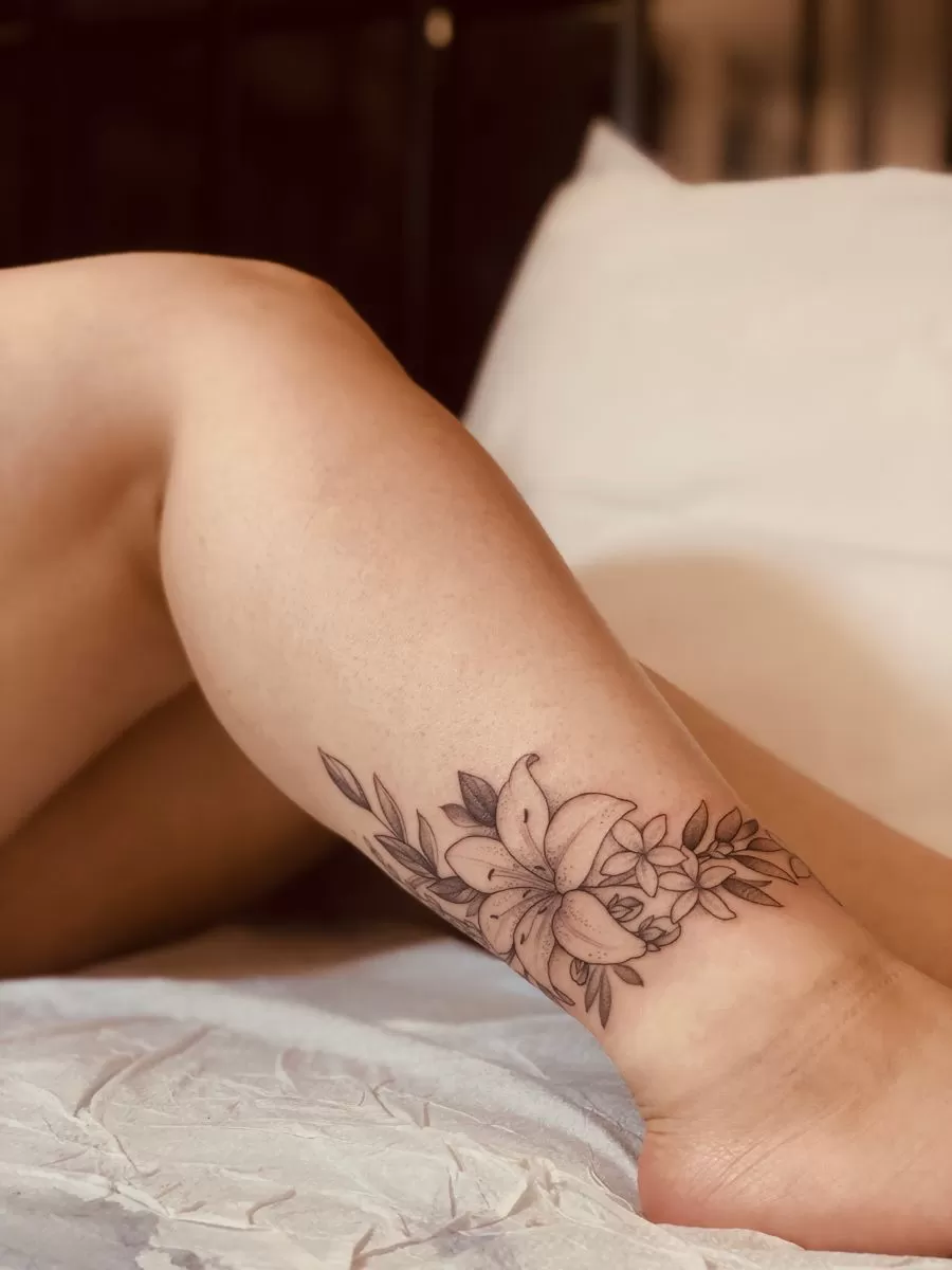 20+ Mẫu Hình Xăm Chân Nữ Độc Đáo, Cuốn Hút